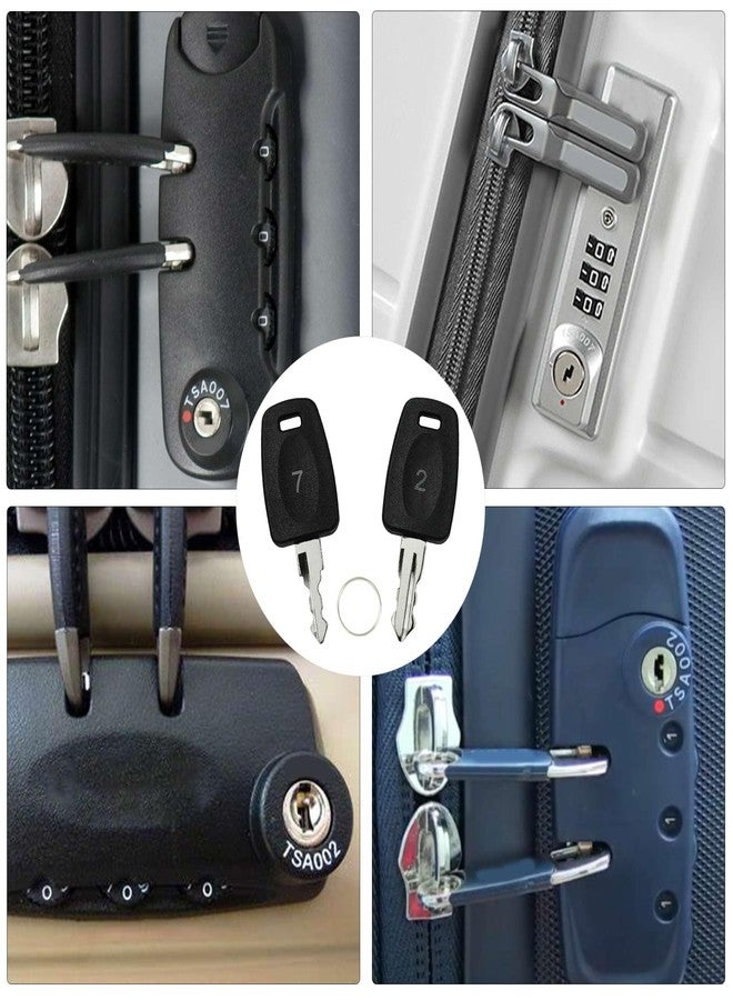 gradora Master Luggage Keys 002 007 Replacement for Bag Suitcase Luggage Lock - Image 4
